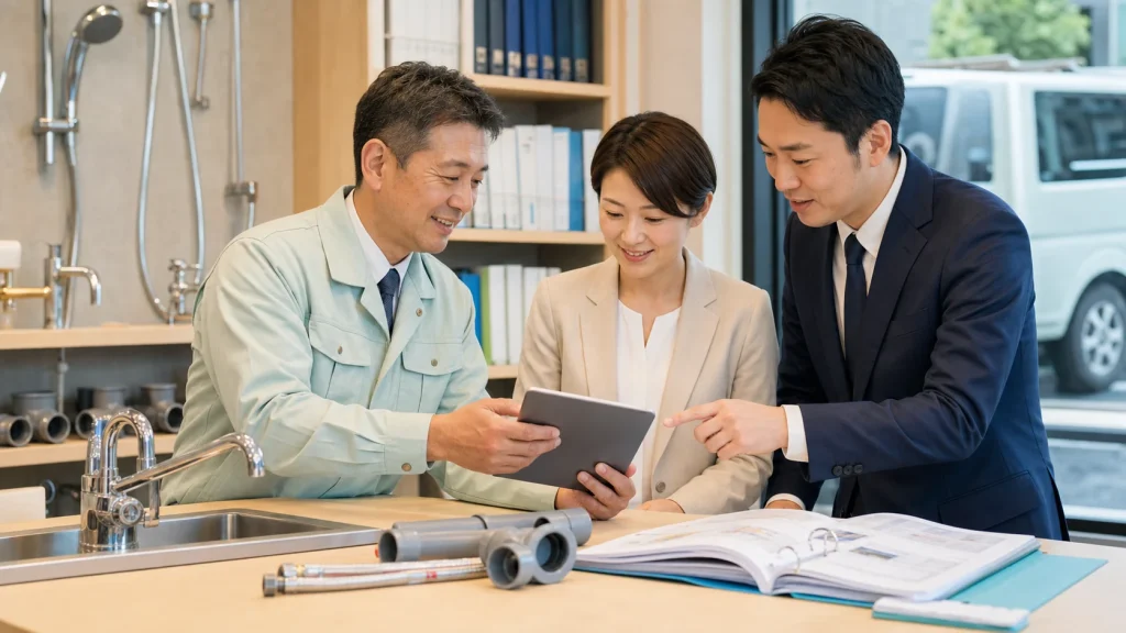 【想定事例】水回り・設備リフォーム会社の事業譲渡｜指定工事店登録・緊急対応・管理会社取引を引き継いだケース