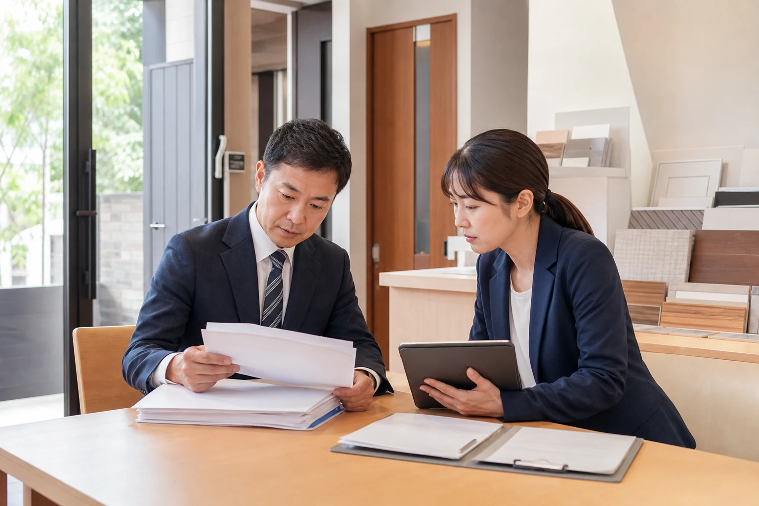 リフォーム会社M&Aの訪問販売コンプライアンスを契約書面と営業記録で確認する担当者